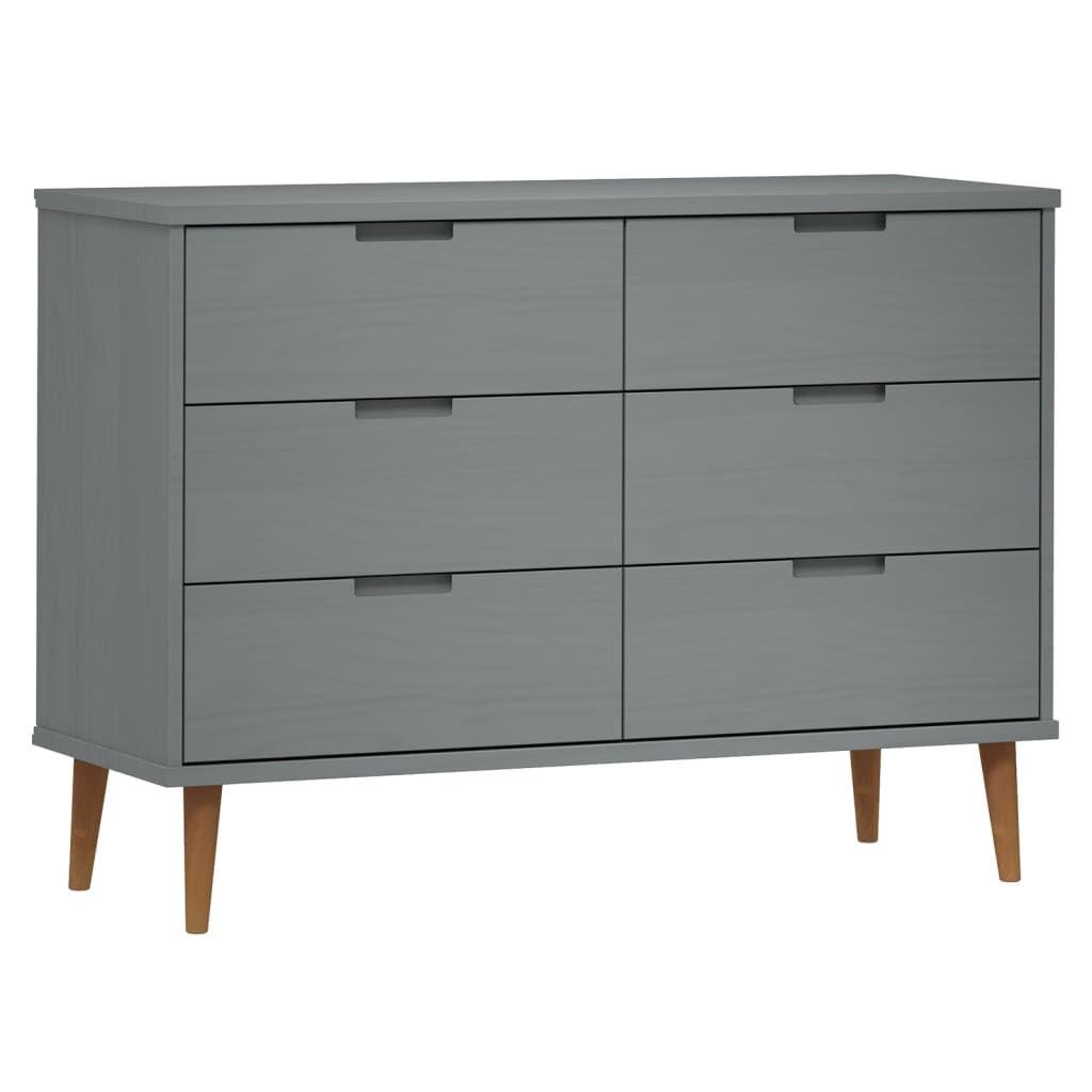 Grey Chest of Drawers