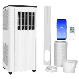 Scott 9 000 BTU Mobile Air Conditioner Smart Home WiFi with Dehumidifier - White