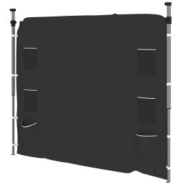 SUNVISTA 195 x 295cm Replacement Gazebo Sidewall - Black