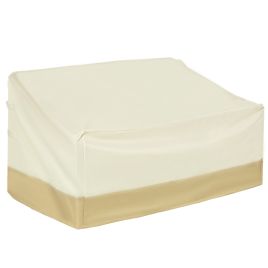 600D Oxford Cloth Furniture Cover 3 Seat Rattan Chair Protector Large Garden Patio Outdoor Waterproof L152 x W87 x H58-79cm