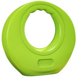 SPORTEDGE 8kg Kettlebell, Soft Kettle Bell with Wide Handle for Home Gym Weight Lifting and Strength Training, Green