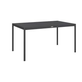 Six-Seater Aluminium Outdoor Table