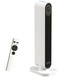 FAVRE Electric Heater ABS Ceramic Timer Oscillating - White