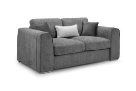 Cantrell Soft Chenille Fabric 2 Seater Sofa - Beige