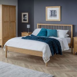 Cotswold Wooden Bed Frame Kingsize - Oak