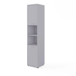 Tall Storage Cabinet for ArtNest Vertical Wall Bed Concept - Matt Grey