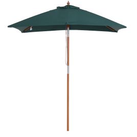 2m Elegant Parasol Sun Shade - Green