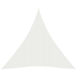 Sunshade Sail 160 g/m2 White 5x7x7 m HDPE