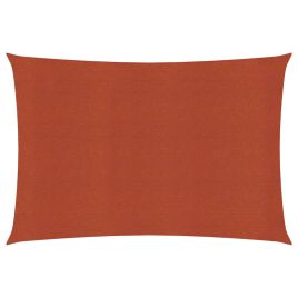 Sunshade Sail 160 g/m2 Terracotta 3x5 m HDPE