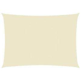 Sunshade Sail Oxford Fabric Rectangular 5x7 m Cream
