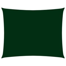 Sunshade Sail Oxford Fabric Rectangular 2x3.5 m Dark Green