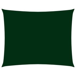 Sunshade Sail Oxford Fabric Rectangular 3x5 m Dark Green