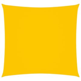 Sunshade Sail Oxford Fabric Square 4.5x4.5 m Yellow