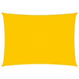 Sunshade Sail Oxford Fabric Rectangular 2x4 m Yellow