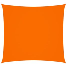 Sunshade Sail Oxford Fabric Square 6x6 m Orange