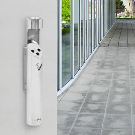 Wall Mounted Ashtray Stainless Steel