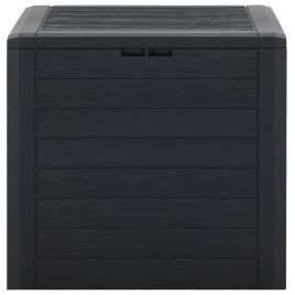 Garden Storage Box Anthracite 58.5x46x55 cm Polypropylene