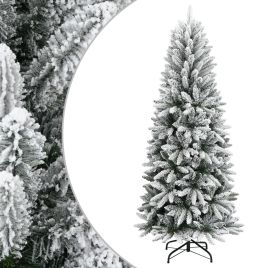 Briet Artificial Christmas Tree Flocked Snow 150cm PVC PE