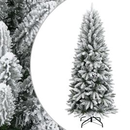 Briet Artificial Christmas Tree Flocked Snow 180cm PVC PE