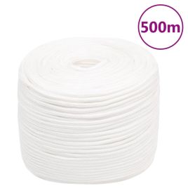 Boat Rope Full White 8 mm 500 m Polypropylene