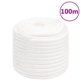 Boat Rope Full White 18 mm 100 m Polypropylene