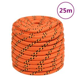 Boat Rope Orange 18 mm 25 m Polypropylene