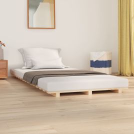 Bed Frame 90x190cm 3FT Single Solid Wood Pine