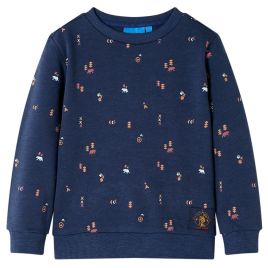 Kids' Sweatshirt Navy Melange 116