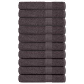 Sauna Towels 10 pcs Anthracite 80x200 cm 360 gsm 100% Cotton