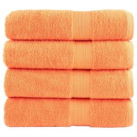 Premium Bath Towels SOLUND 4 pcs 100x150 cm 600 gsm - vid-137384