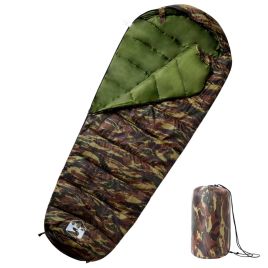 Mummy Sleeping Bag for Adults Camping 3 Seasons - vid-94473