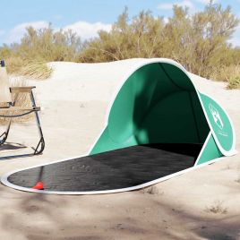 Beach Tent Sea Green Pop-up Waterproof - vid-4004156