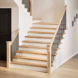 Stair Treads 8 Pieces Untreated 110x30x2 cm Solid Wood Oak