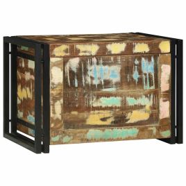 Storage Box 60 x 40 x 41 cm Solid Reclaimed Wood