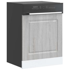 Dishwasher Panel Kalmar Grey Sonoma 60x1.5x67 cm Engineered Wood