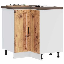 Kitchen Corner Base Cabinet Porto Old Wood Engineered Wood