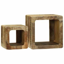 TV Unit 36x36x30 cm Solid Wood Mango