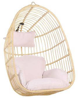 PE Rattan Hanging Chair Natural CASOLI