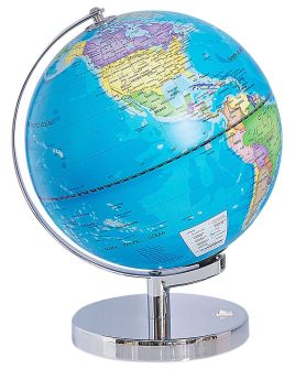 Decorative Globe with LED 30cm Blue