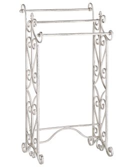 Towel Stand 45 x 90 cm  White CHILLAN