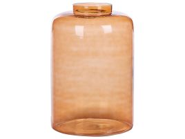 Glass Decorative Vase 41 Orange MIRCHI