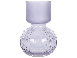 Glass Flower Vase 26 Violet THETIDIO