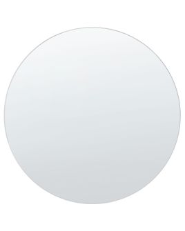 Round Wall Mirror 50cm Silver