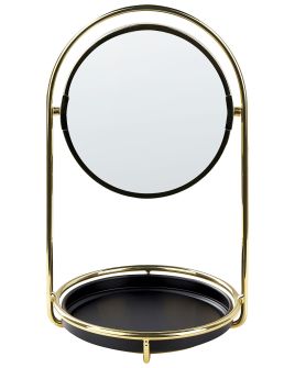 Makeup Mirror 15cm Gold