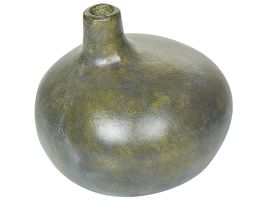Terracotta Decorative Vase 18 Gold