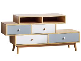 Multi Colour Chest of Drawers - ISLIN Large Chest  4 Drawers