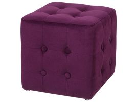 Pouffe Dark Purple WISCONSIN