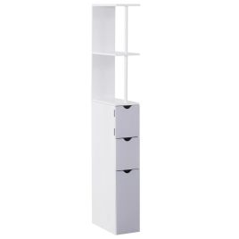 3-Drawer Slim Bathroom Storage Cabinet