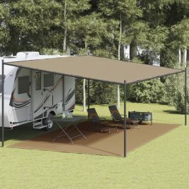 Tent Carpet Taupe 400x700cm