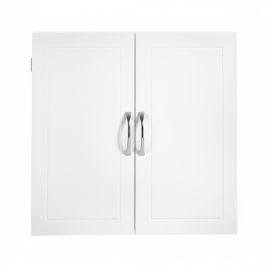 BRIARWOODEN Wall Medical Cabinet for Bathroom with Adjustable Shelves - White